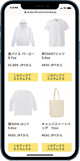 screenshot of a mobile phone frame